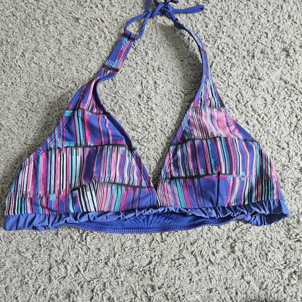 Marc Jacobs Swim Triamgle Halter Tie Top Bikini Set Size M Top L Bottom